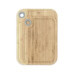 Lot de 2 planches  dcouper en bois et silicone 28x20cm