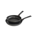 Lot de 2 poles 24 et 28 cm avec revtement anti adhsif tous feux