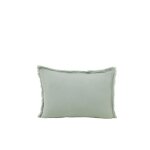 Lot de 2 taies d'oreiller en coton vert 30x40 cm