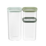 Lot de 3 bocaux en verre 600 / 1300 / 2000ml