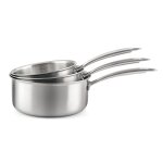 Lot de 3 casseroles 16, 18 et 20 cm Lot de 3 casseroles 16, 18 et 20 cm