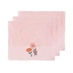 Lot de 3 serviettes invité poudre Lot de 3 serviettes invité poudre