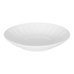 Lot de 6 assiettes creuses 20, 7 cm blanches en porcelaine Lot de 6 assiettes creuses 20, 7 cm blanches en porcelaine
