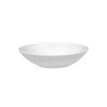 Lot de 6 assiettes creuses 22 cm blanches en grs