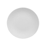 Lot de 6 assiettes plates 27 cm blanc en grs