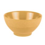 Lot de 6 bols safran 14 cm jaunes en grs