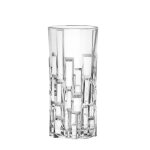 Lot de 6 chopes forme haute 34 cl transparents en cristallin Lot de 6 chopes forme haute 34 cl transparents en cristallin