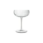 Lot de 6 coupes  champagne en cristallin, transparent, 30 cl