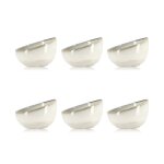 Lot de 6 coupelles en grs 12cm