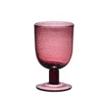 Lot de 6 verres  pied 28 cl bull violet