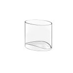 Lot de 6 verrines en verre, transparent, 15 cl Lot de 6 verrines en verre, transparent, 15 cl