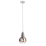 Luminaire intrieur en verre chrom