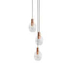 Lustre mtal, bronce, p100xd60x dh cm