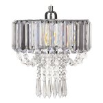 Lustre m�tal transparent