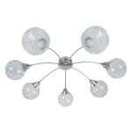 Lustre verre claire 68 cm