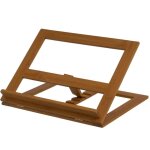 Lutrin de cuisine en bambou 33x26x26cm Lutrin de cuisine en bambou 33x26x26cm