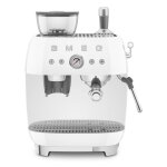 Machine à expresso combiné broyeur blanc smeg Machine à expresso combiné broyeur blanc smeg