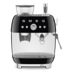 Machine à expresso combiné broyeur noir smeg Machine à expresso combiné broyeur noir smeg