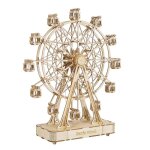 Maquette 3d - grande roue musicale naturel Maquette 3d - grande roue musicale naturel