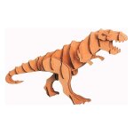 Maquette de tyrannosaure en carton 10 x 7 x 2 cm Maquette de tyrannosaure en carton 10 x 7 x 2 cm