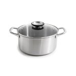 Marmite 24cm triplex avec couvercle