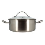 Marmite professionnelle en inox 24cm - tous feux