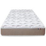 Matelas 100% latex confort ferme 3 zones 90x200