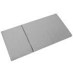 Matelas bébé de voyage pliant 60x120, housse grise et sac Matelas bébé de voyage pliant 60x120, housse grise et sac