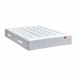 Matelas capitonn ressorts ensachs, cachemire et soie 90x200