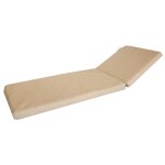 Matelas extérieur pour transat - déhoussable en tissu effet raphia Matelas extérieur pour transat - déhoussable en tissu effet raphia
