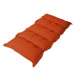 Matelas futon 120x60cm en polyester orange