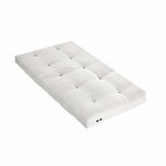 Matelas futon coeur latex ferme 13cm cru 90x190