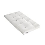 Matelas futon coton + fibres cru 140x190