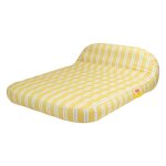 Matelas gonflable geante piscine pvc jaune Matelas gonflable geante piscine pvc jaune