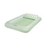 Matelas gonflable piscine pvc vert