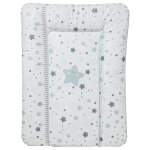 Matelas à langer bébé gris en pvc 50x70 cm Matelas à langer bébé gris en pvc 50x70 cm