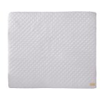 Matelas à langer déperlant 85x75 en pu gris argenté Matelas à langer déperlant 85x75 en pu gris argenté