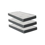 Matelas pack 3 visco�lastique 90x190x15 / 90x190x15 / 90x190x15