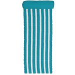 Matelas de plage pour bain de soleil bahia bleu canard