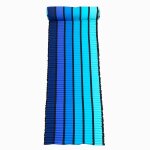 Matelas de plage pour bain de soleil  happy blue  60 x 180 bleu