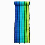 Matelas de plage pour bain de soleil  happy men  60 x 180 bleu