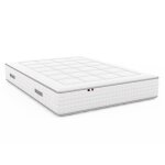 Matelas ressort 7 zones mmoire forme 160x200