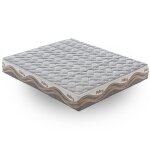 Matelas ressorts ensach�s et m�moire de forme 120x190 epaisseur 26 cm