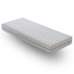 Matelas ressorts ensach�s et m�moire de forme 90x190 epaisseur 23 cm