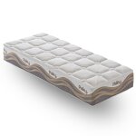 Matelas ressorts ensach�s et m�moire de forme 90x190 epaisseur 25 cm