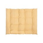 Matelas de sol en coton jaune 120x100 Matelas de sol en coton jaune 120x100