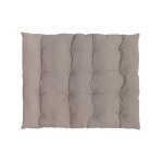 Matelas de sol en coton taupe 120x100 Matelas de sol en coton taupe 120x100