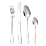 Mnagre 24 pices eclat inox