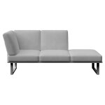 Mridienne gris clair - cadre anthracite