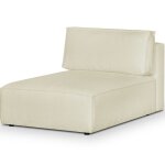 Mridienne modulable en tissu boucl cru